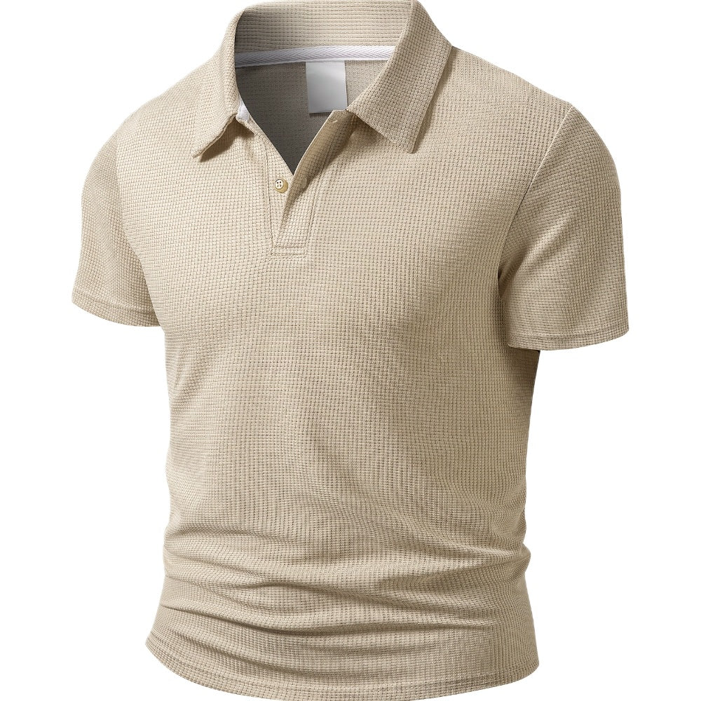 Omar Dean Waffle Shirt - Khaki - view 1