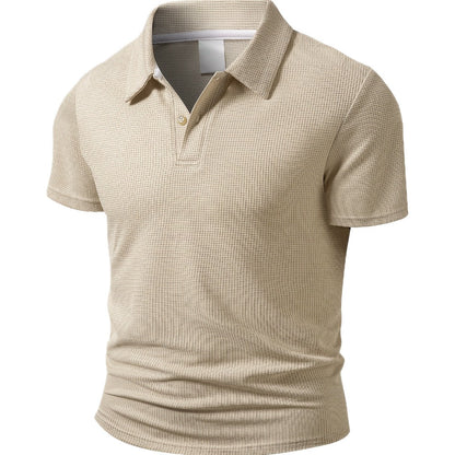 Omar Dean Waffle Shirt - Khaki - view 1