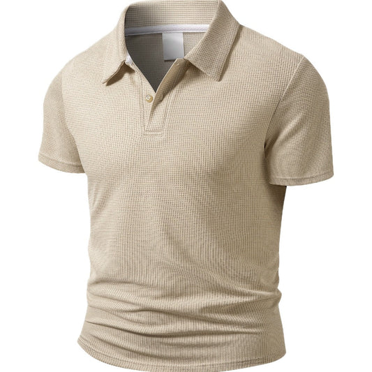 Omar Dean Waffle Shirt - Khaki - view 1