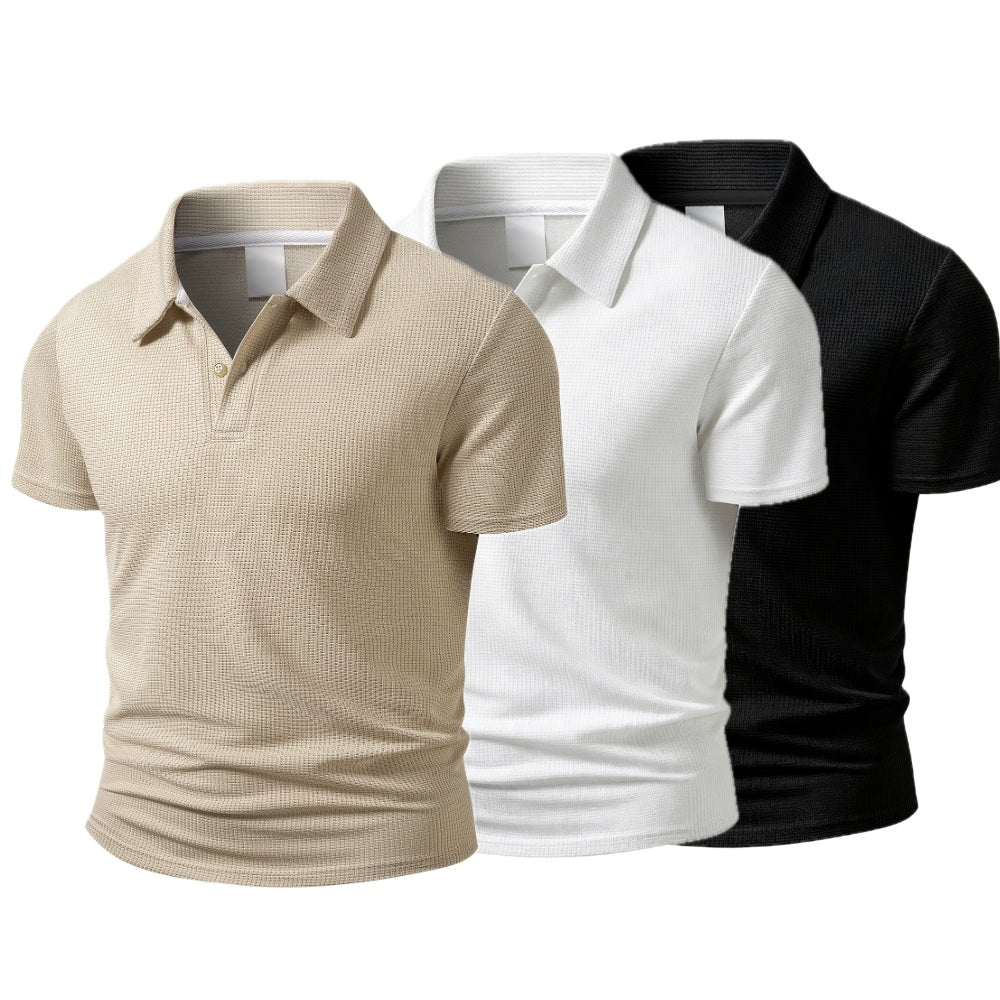 Omar Dean Waffle Shirt - Khaki - view 2