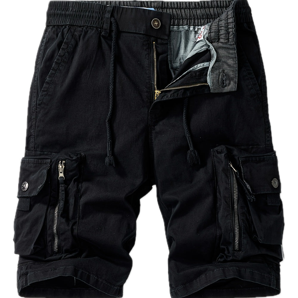 Oren Samuel Cargo Shorts - Black - view 1