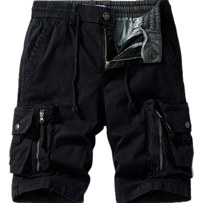 Oren Samuel Cargo Shorts - Black - view 1