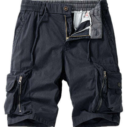 Oren Samuel Cargo Shorts - Grey - view 1