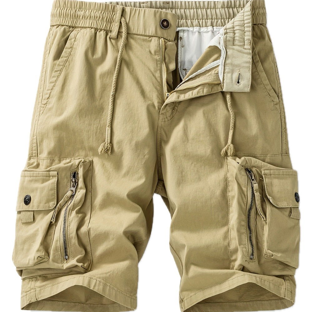 Oren Samuel Cargo Shorts - Khaki - view 1