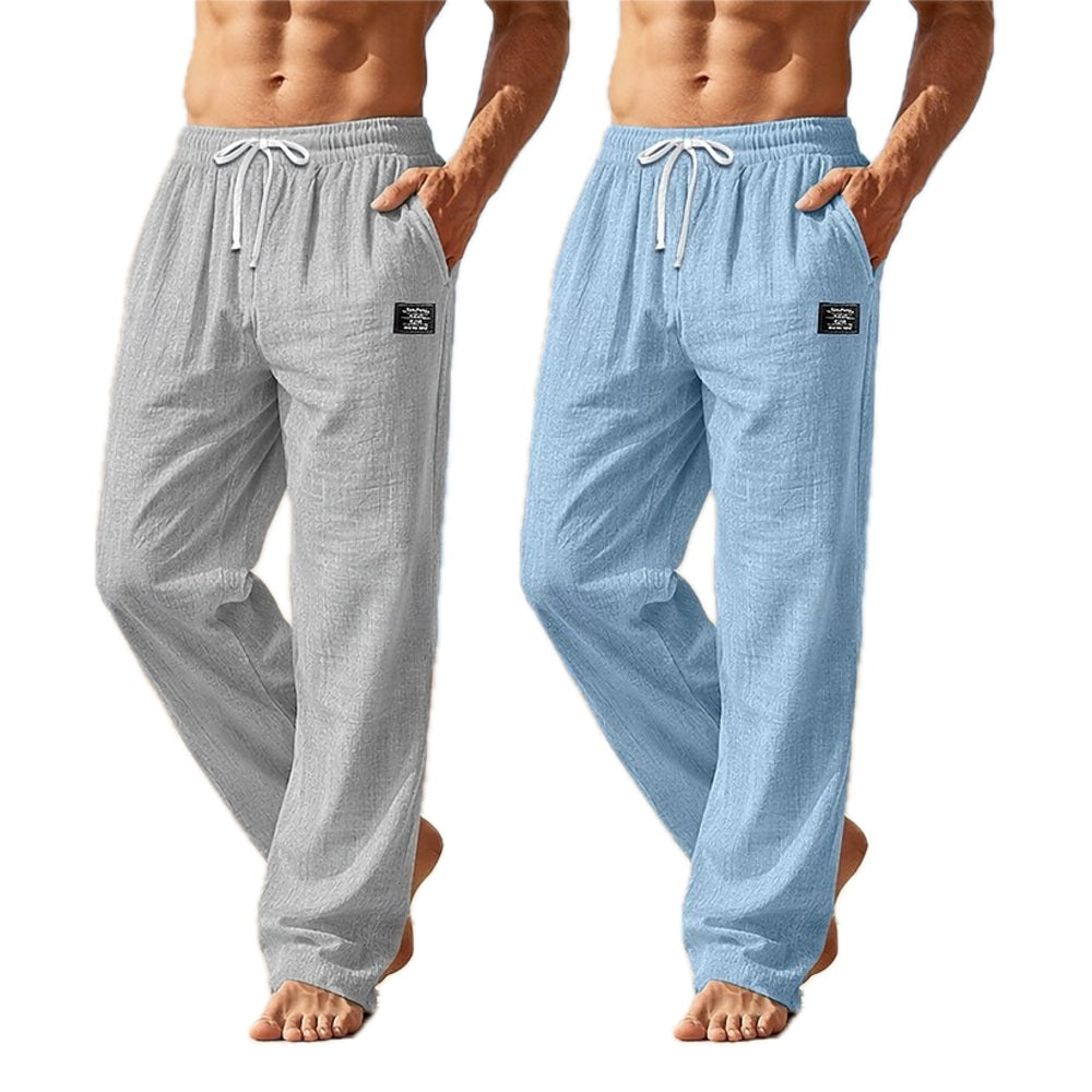 Orin Hale Straight-Leg Pants - Grey - view 2