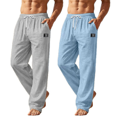 Orin Hale Straight-Leg Pants - Grey - view 2