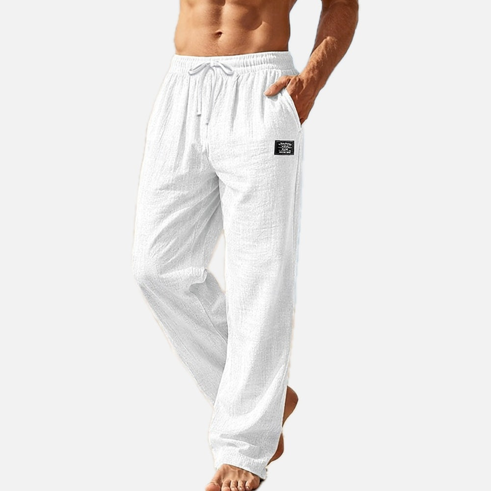 Orin Hale Straight-Leg Pants - White - view 1