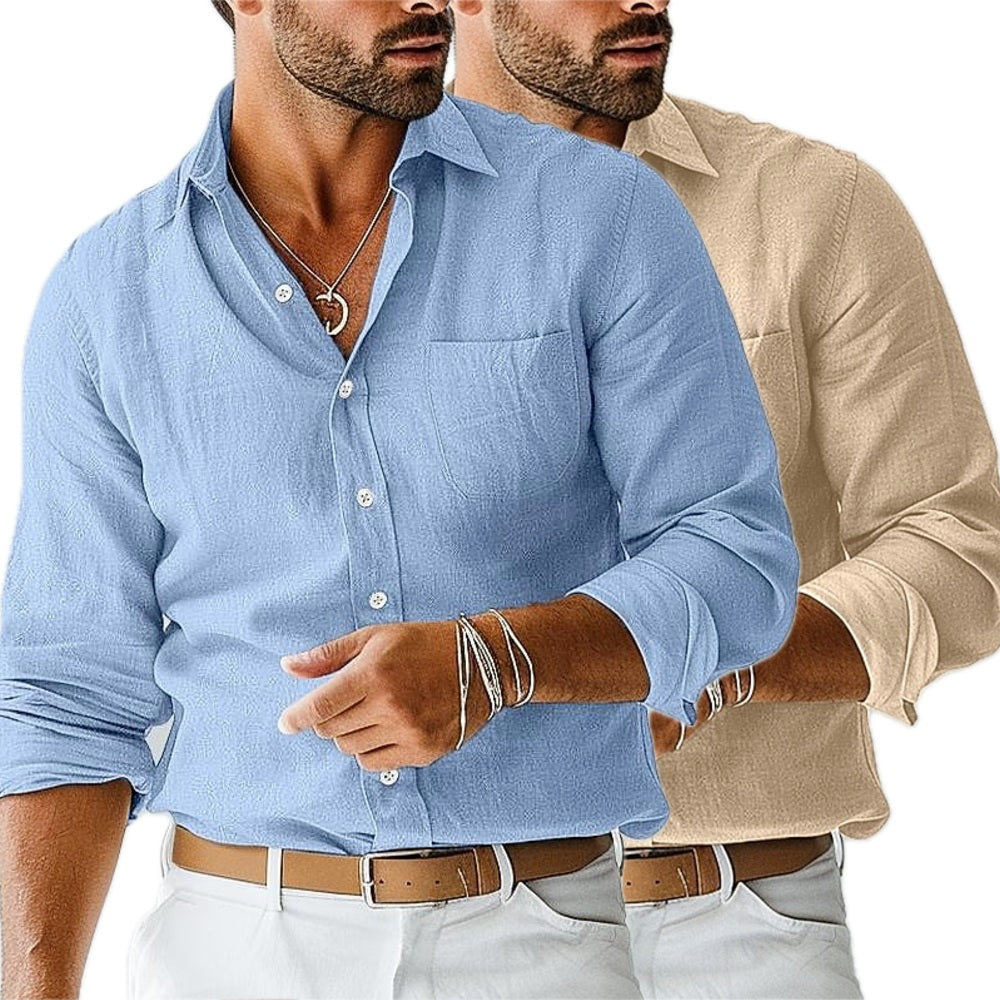 Orin Reid Pocket Shirt - Blue - view 2