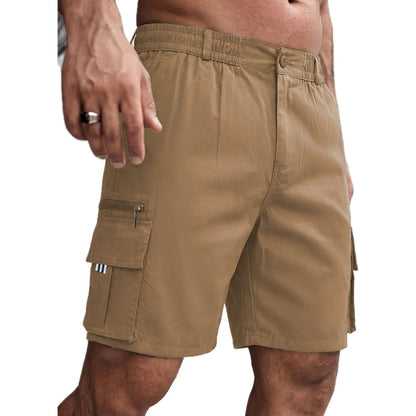 Orion Wells Work Shorts - Khaki - view 1