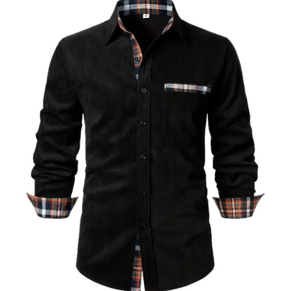 Orson Brooks Patch Shirt - Black - view 1