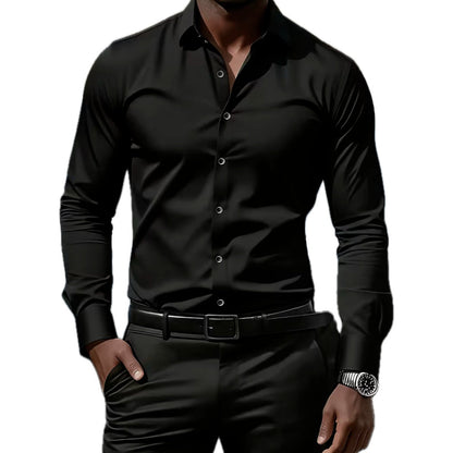 Orson Grant Long-Sleeve Shirt - Black - view 1