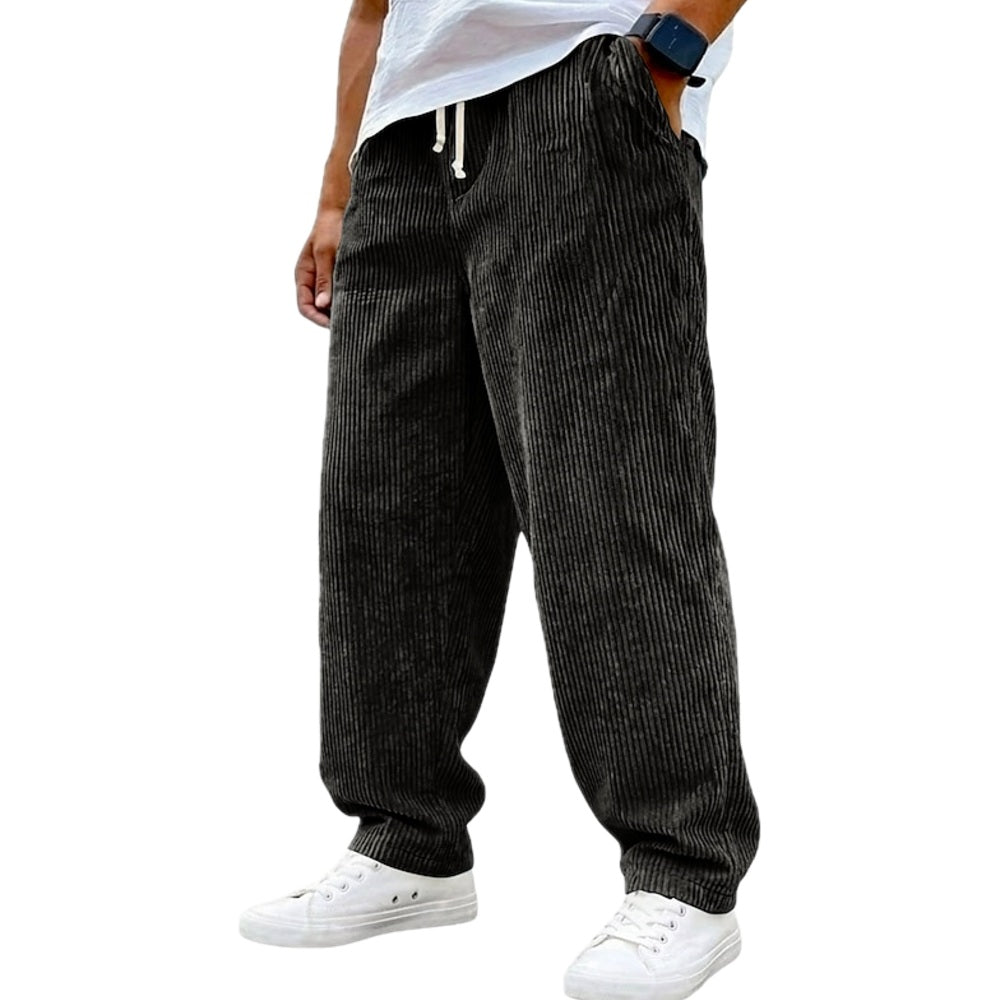 Orson Reid Drawstring Pants - Black - view 1