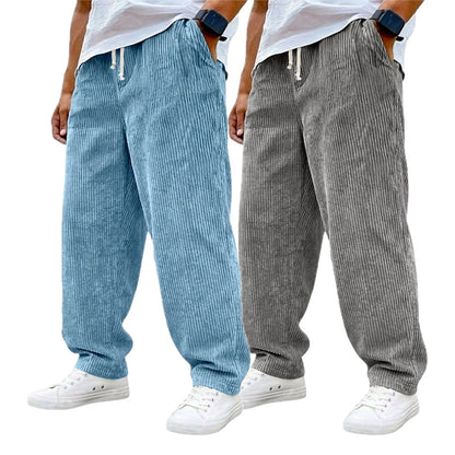 Orson Reid Drawstring Pants - Blue - view 2