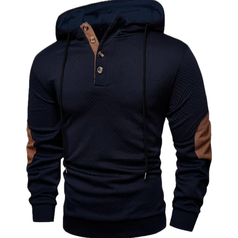 Oscar Graham Bennett Hoodie - Navy - view 1