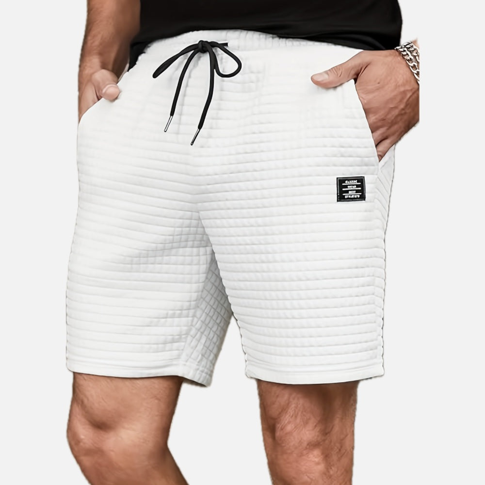 Oswin Theodore Blake Shorts - White - view 1