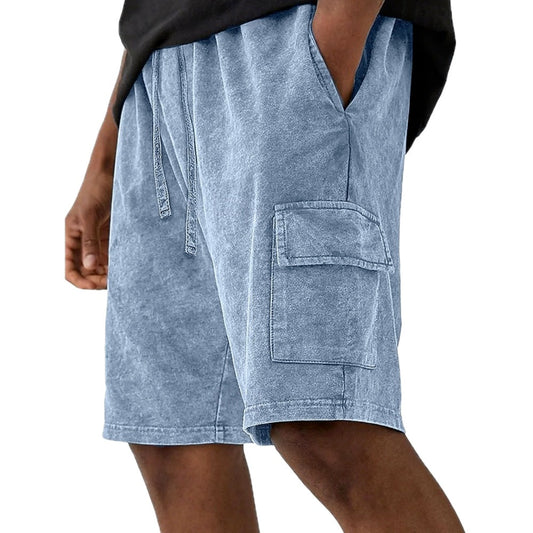 Owen Mercer Pocket Shorts - Blue - view 1