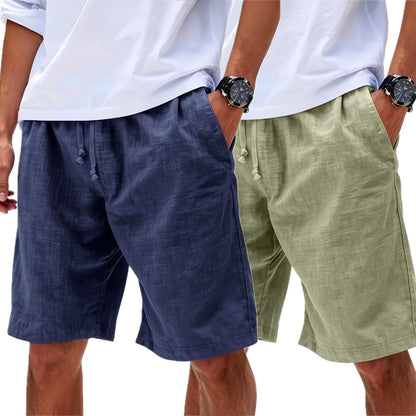 Parker Knox Summer Shorts - Navy - view 2