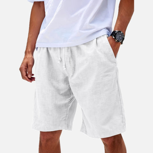 Parker Knox Summer Shorts - White - view 1