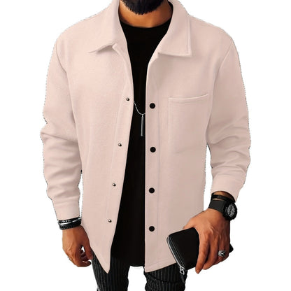 Parker Lewis Collared Jacket - Beige - view 1