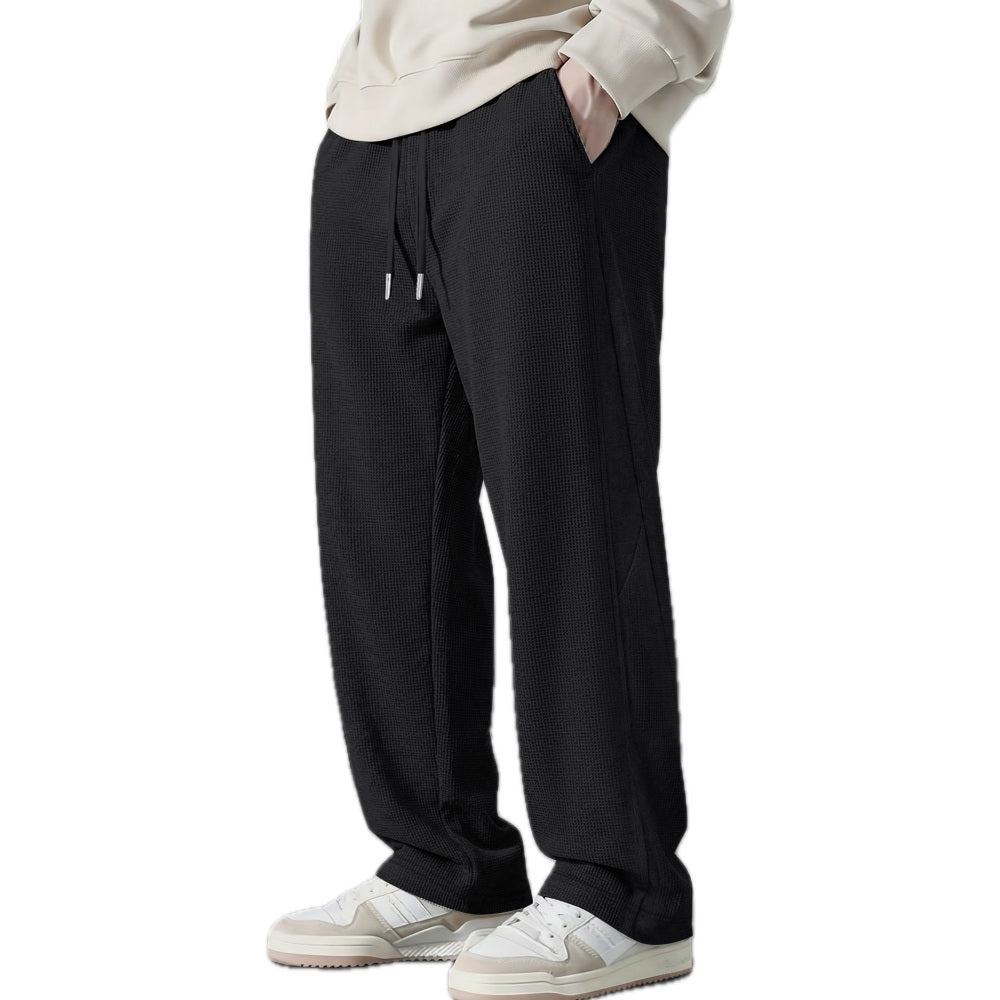 Parker Miles Waffle Pants - Black - view 1