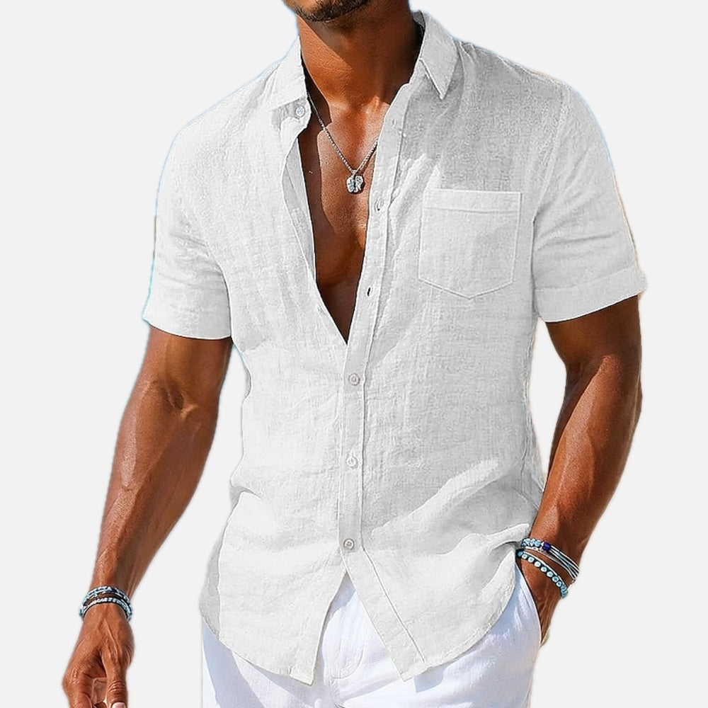Pascal Henry Ross Shirt - White - view 1