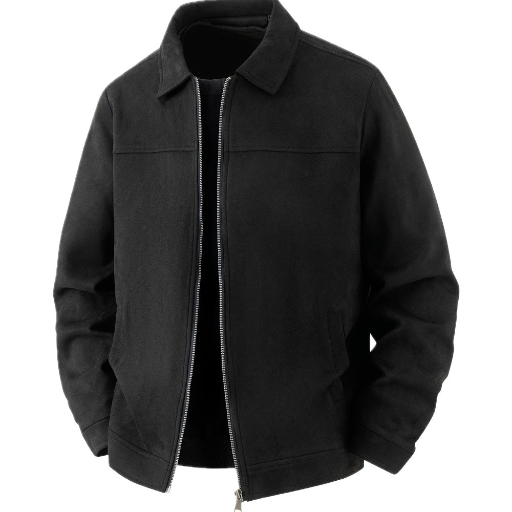 Paxton Cole Lapel Jacket - Black - view 1