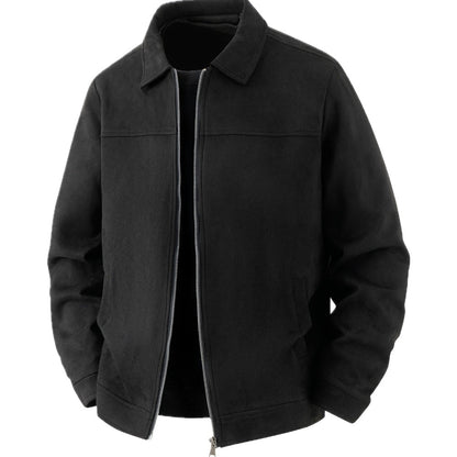 Paxton Cole Lapel Jacket - Black - view 1