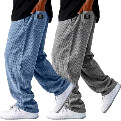 Percy Nathan Cole Trousers - Blue - view 2