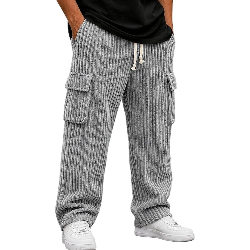 Pierce Hart Cargo Pants - Grey - view 1