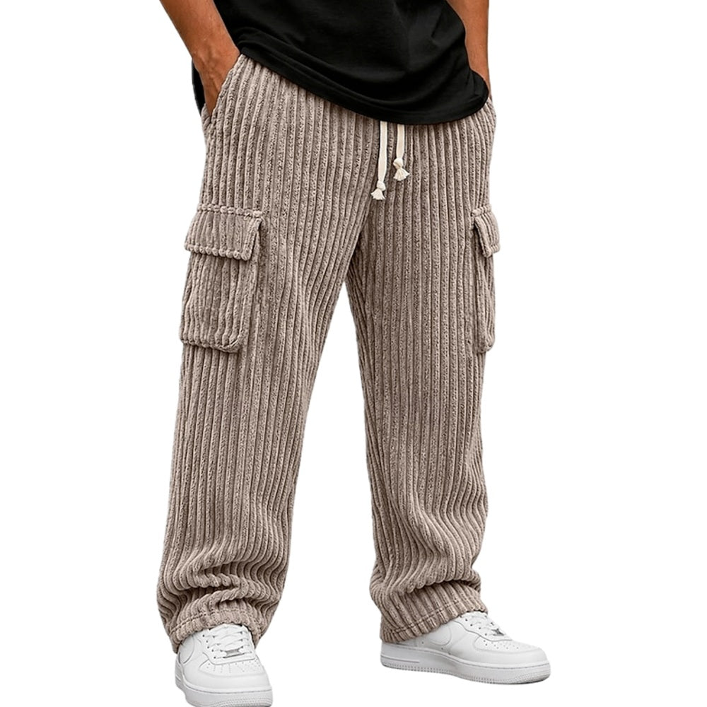 Pierce Hart Cargo Pants - Khaki - view 1