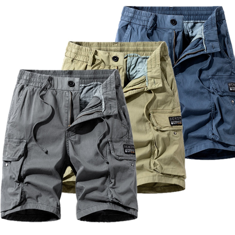 Piers Emmanuel Cargo Shorts - Grey - view 2