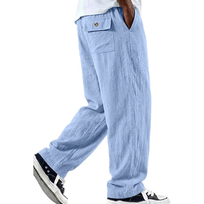 Piers Nolan Straight-Leg Pants - Blue - view 1