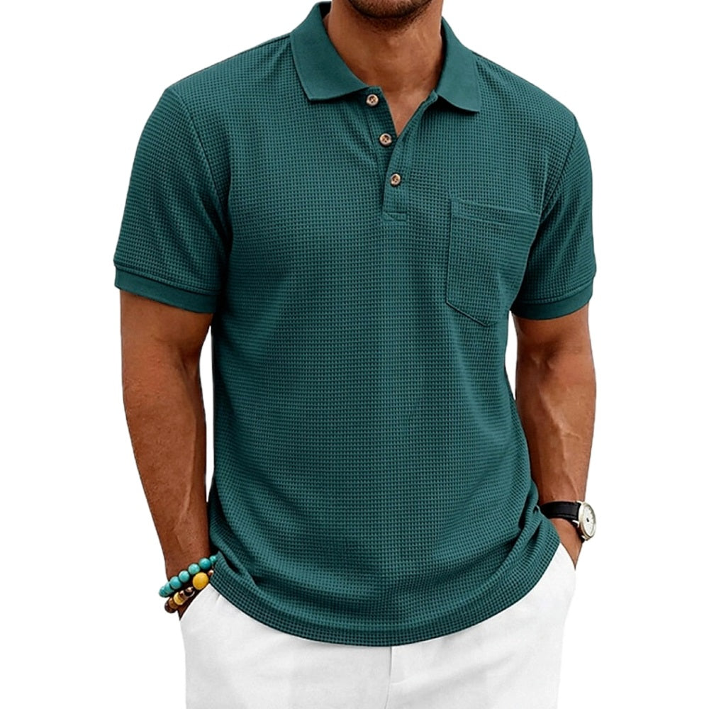 Quentin Blake Pocket Polo - Dark Green - view 1