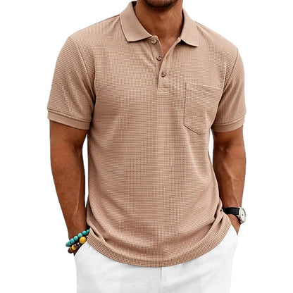 Quentin Blake Pocket Polo - Khaki - view 1