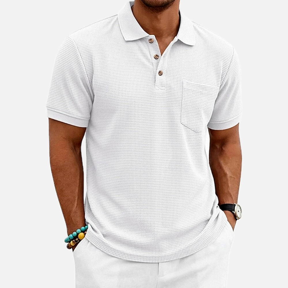 Quentin Blake Pocket Polo - White - view 1