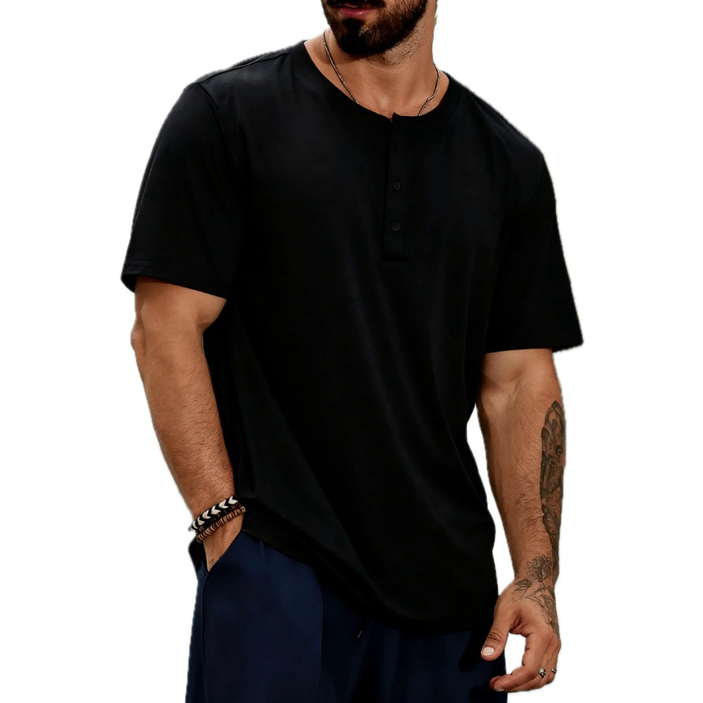 Quentin Brooks Cardigan Tee - Black - view 1