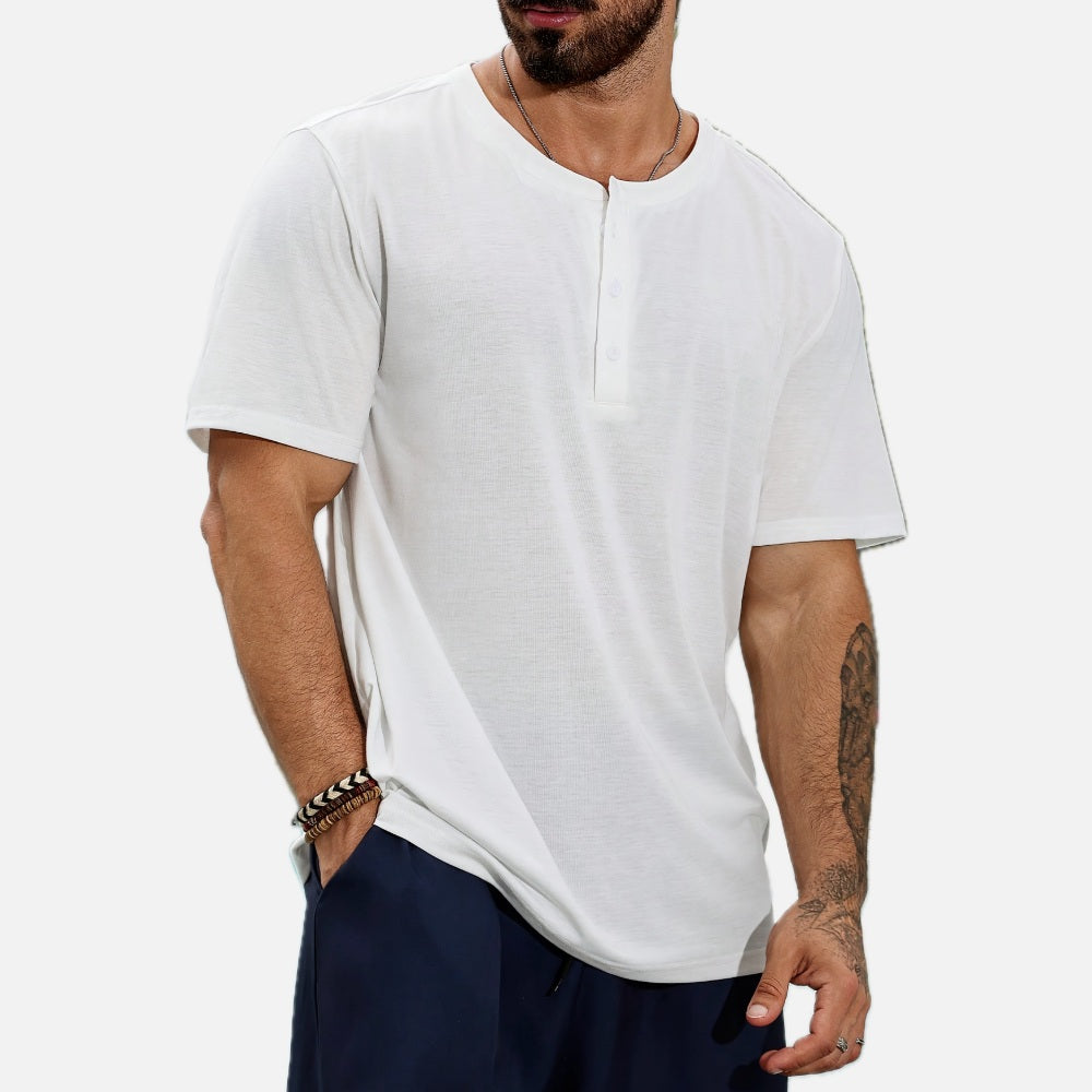 Quentin Brooks Cardigan Tee - White - view 1