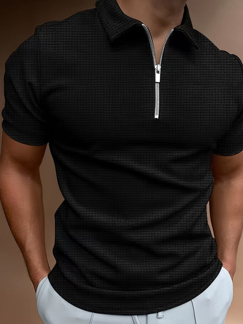 Quentin Miles Zip Shirt - Black - view 1