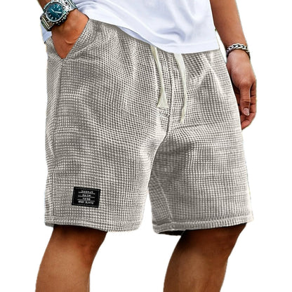 Quincy Wade Textured Shorts - Grey - view 1