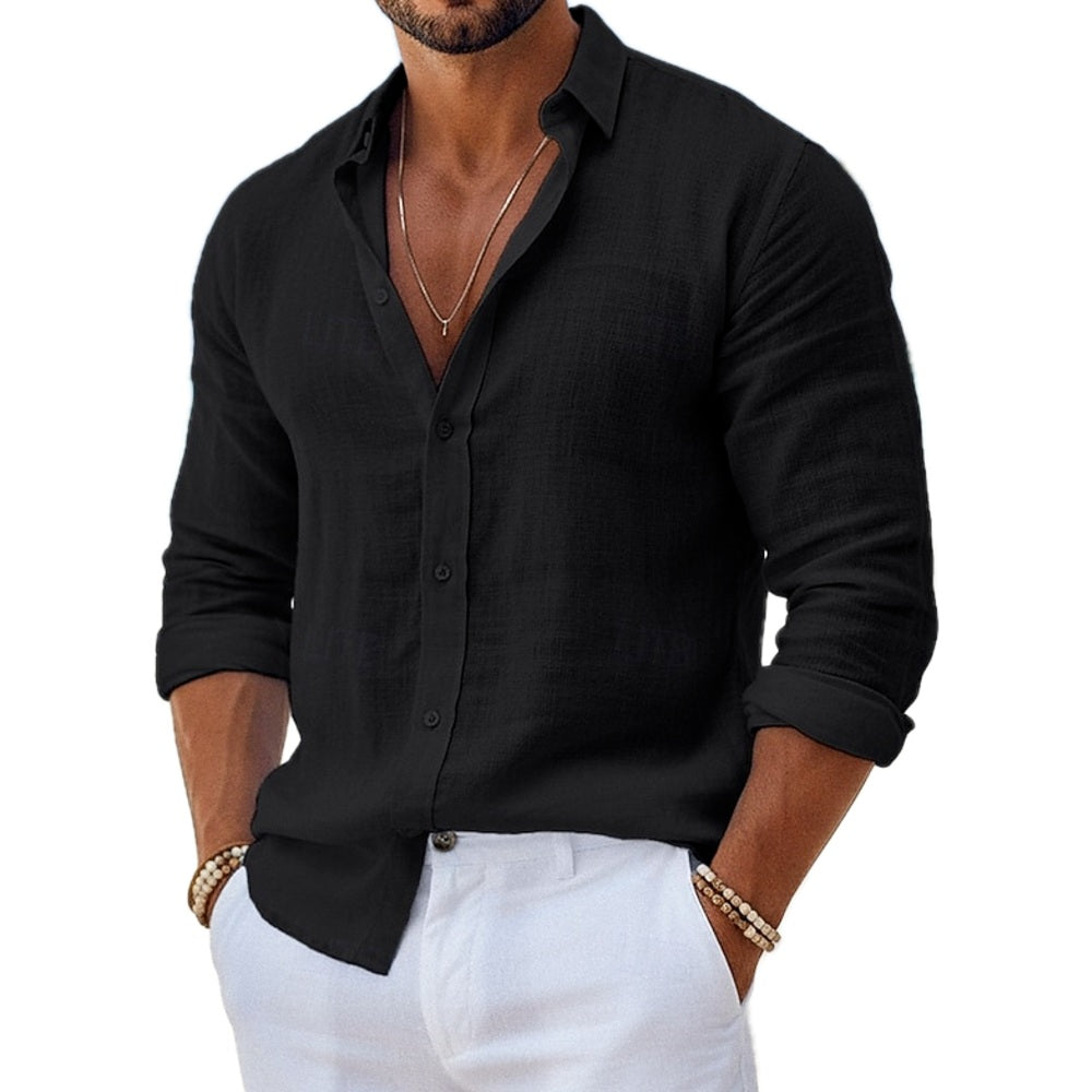 Quinlan David Beau Shirt - Black - view 1
