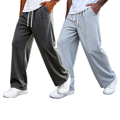 Rafferty Cole Wide-Leg Joggers - Grey - view 2