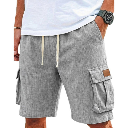 Reid Carter Multi-Pocket Shorts - Grey - view 1