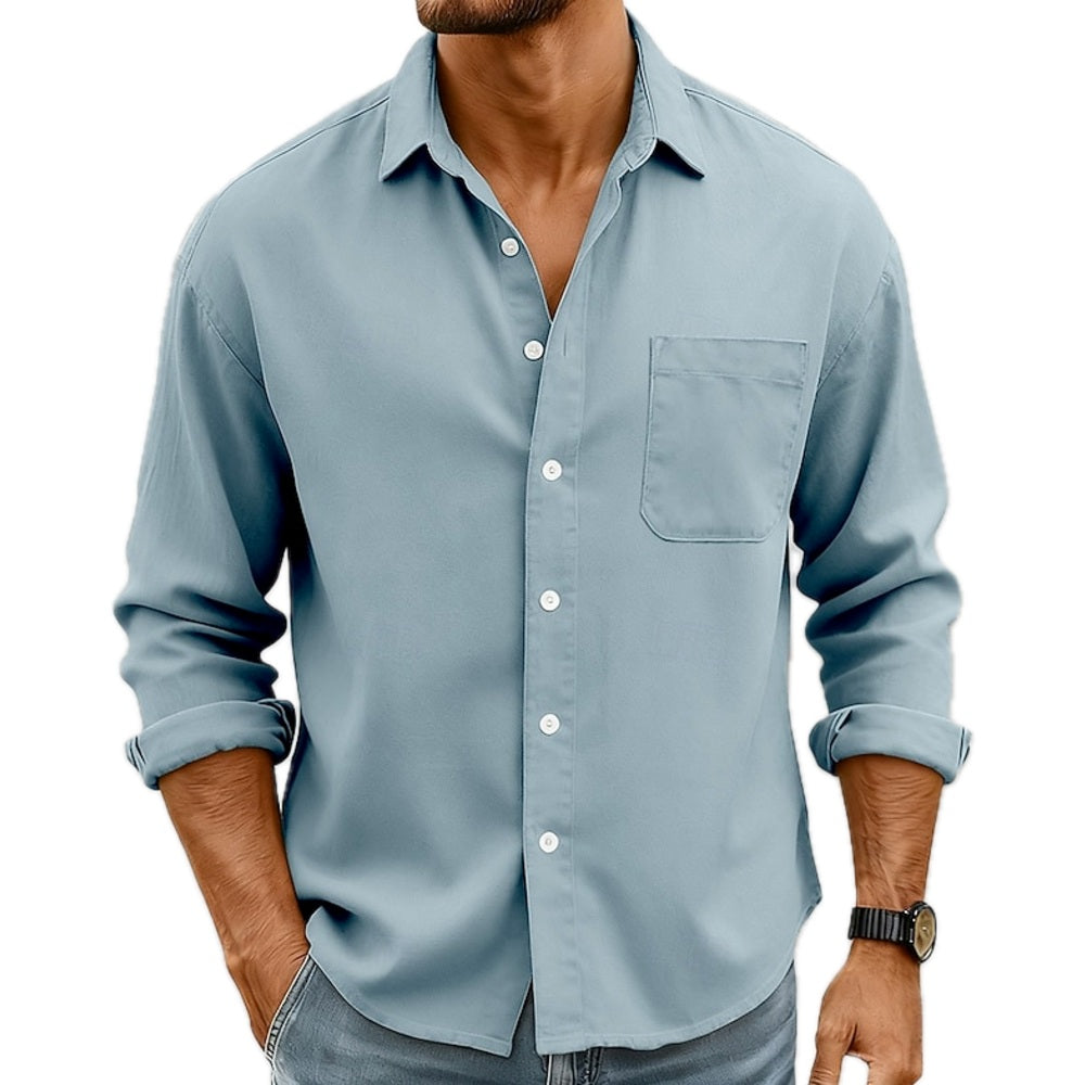 Reid Nolan Pocket Shirt - Blue - view 1