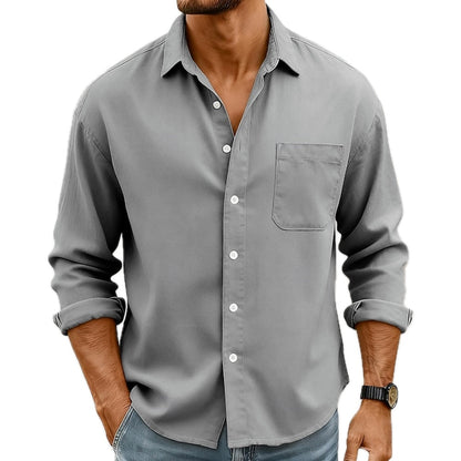 Reid Nolan Pocket Shirt - Grey - view 1