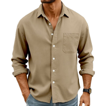 Reid Nolan Pocket Shirt - Khaki - view 1
