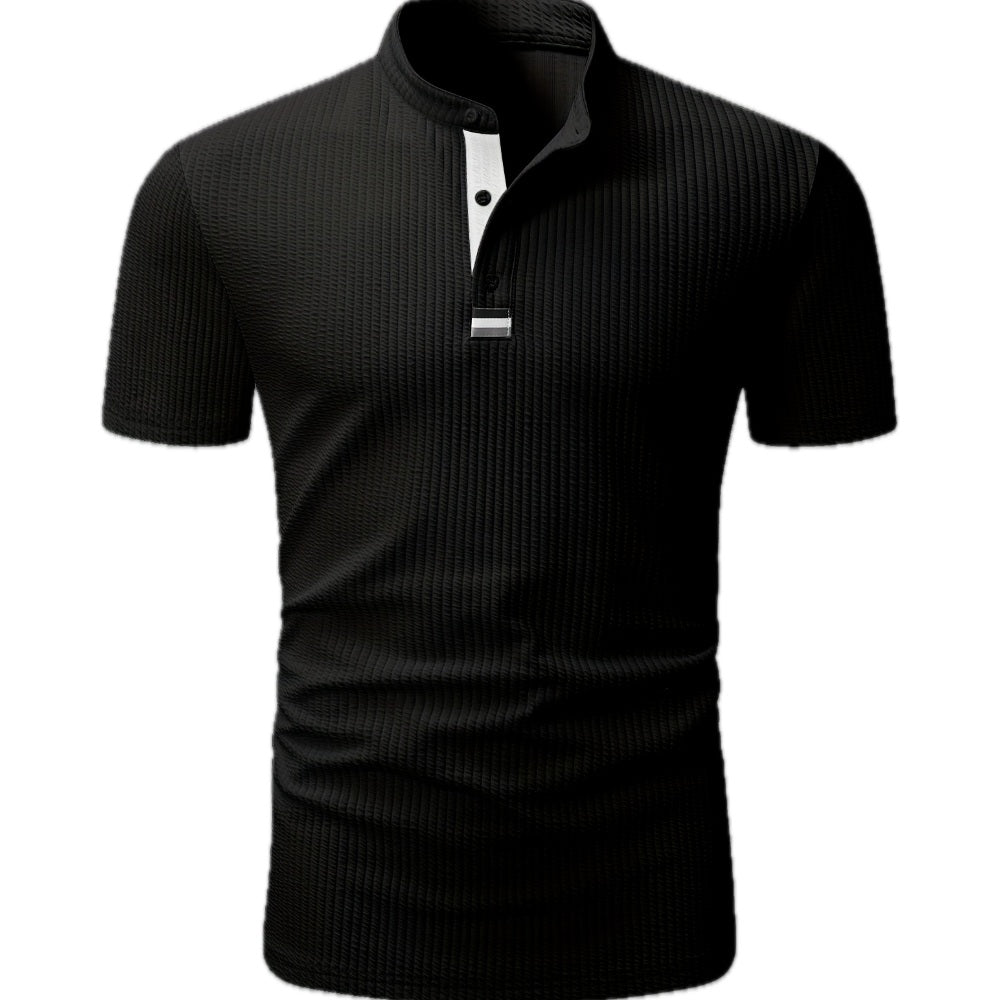 Rhett Mason Striped Shirt - Black - view 1