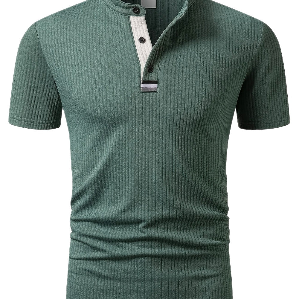 Rhett Mason Striped Shirt - Green - view 1