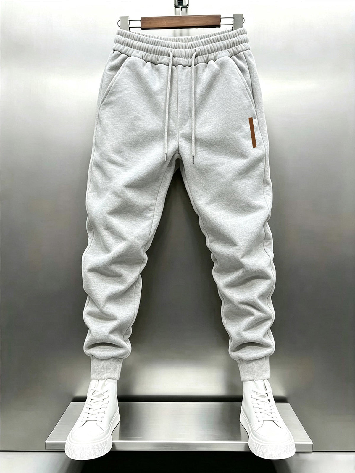 Ronan Ellis Drawstring Joggers - Grey - view 1