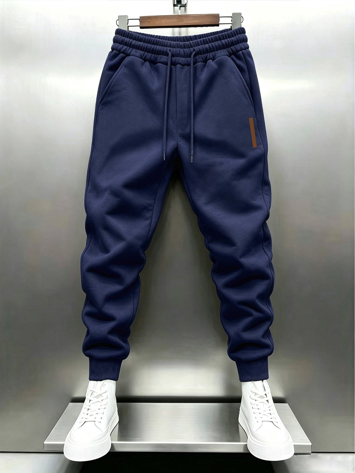 Ronan Ellis Drawstring Joggers - Navy - view 1