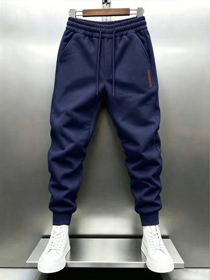 Ronan Ellis Drawstring Joggers - Navy - view 1